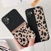 Camera Lens Protection for Samsung Galaxy A 51 A32 A50 Redmi 9C Note9 iPhone 11 Case for iPhone 12 Pro Max 6S 7P 8 Plus Cover Painted Leopard Color
