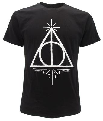 T-Shirt Harry Potter Symbol I' Hallows Of Death' Original Deathly Hallows