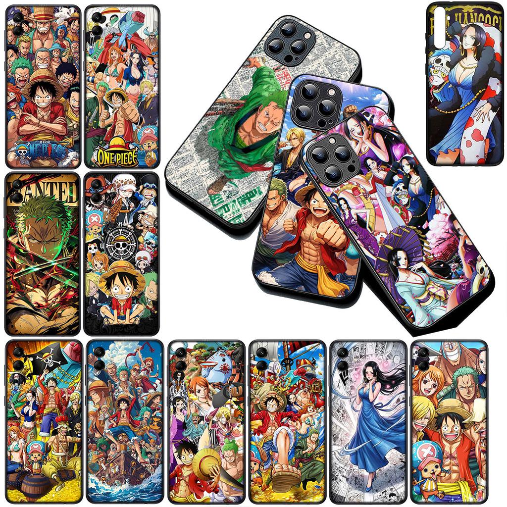 Cover for Apple iPhone 17 16 14 15 Plus Pro Max 16E ProMax + 15Plus 15+ 16+ Phone Case Luffy Boa Hancock One Piece Roronoa Zoro