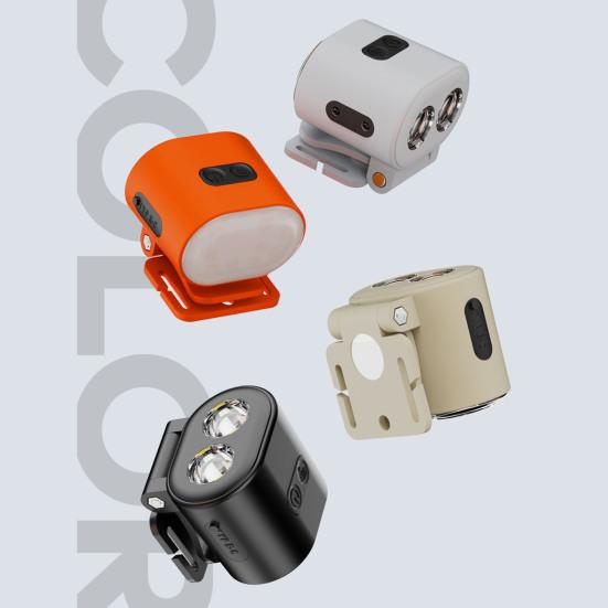 Клип-фара с датчиком движения, без помощи рук, ультраяркий, регулируемый, перезаряжаемый, водонепроницаемый, для рыбалки, бега, кемпинга, запястья