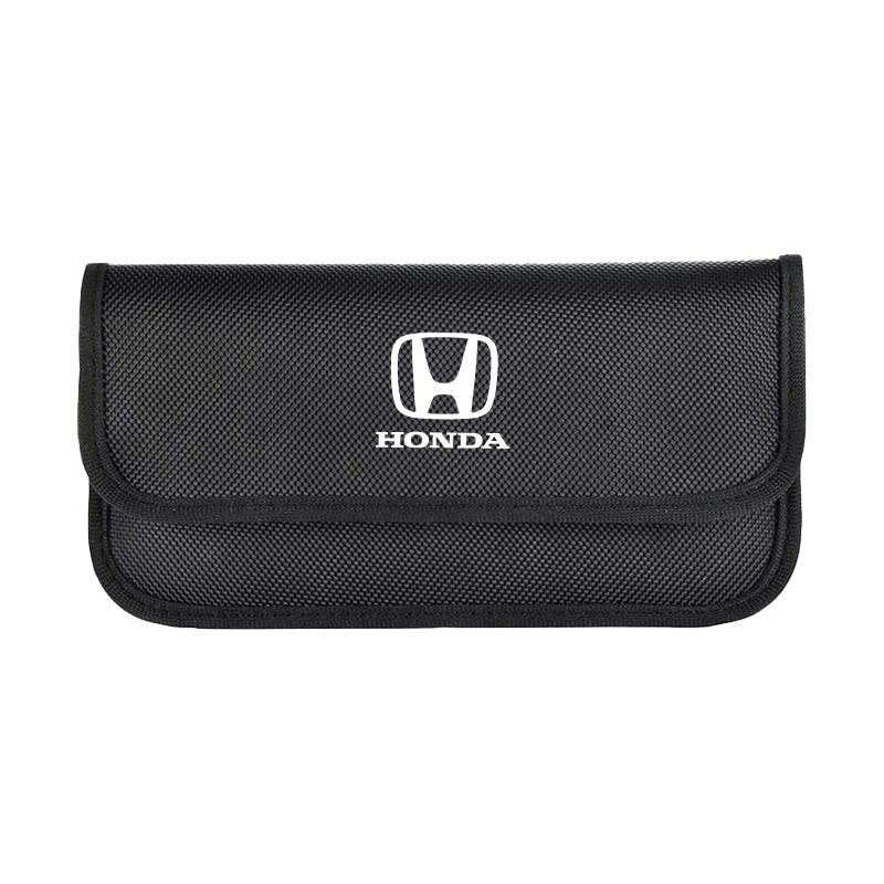 Car Key Signal Blocking Case Key Bag Credit Card Case For Honda Fit Jazz GK5 Civic Type-R CRV Pilot Accord HRV Car Accessories aip256
