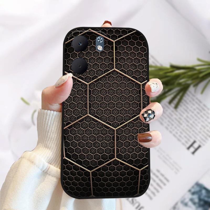 Чехол для OPPO A5X Модный Рисунок Черный Мягкий Силиконовый Чехол из ТПУ для OPPO A5X 5G CPH2733 OPPOA5X 4G CPH2725 Задняя Крышка Shell Capa