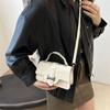 Stylish Pu Leather Handbag For Women Trendy Casual Fall Shoulder And Crossbody Use