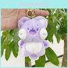 Cute Plush Cat Doll Keychain Adorable Animal Plush Toy For Bags And Keys In Soft Colors