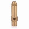 Solid Brass Construction Diesel Heavy Oil Waste Fuel Burner Nozzle 2.0mm Bore Diameter