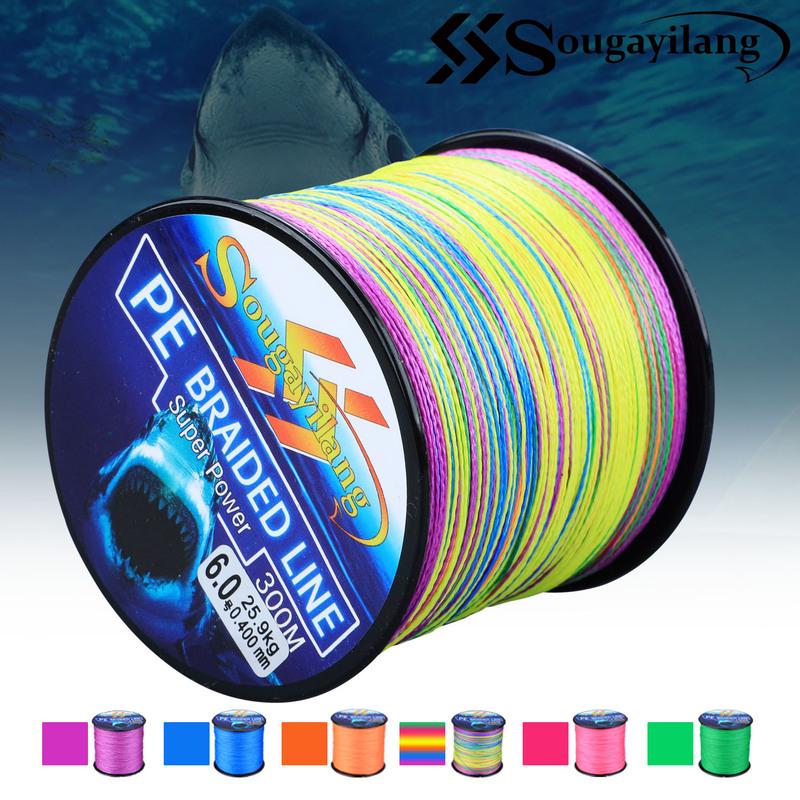 300м/плетёная рыболовная леска на катушке