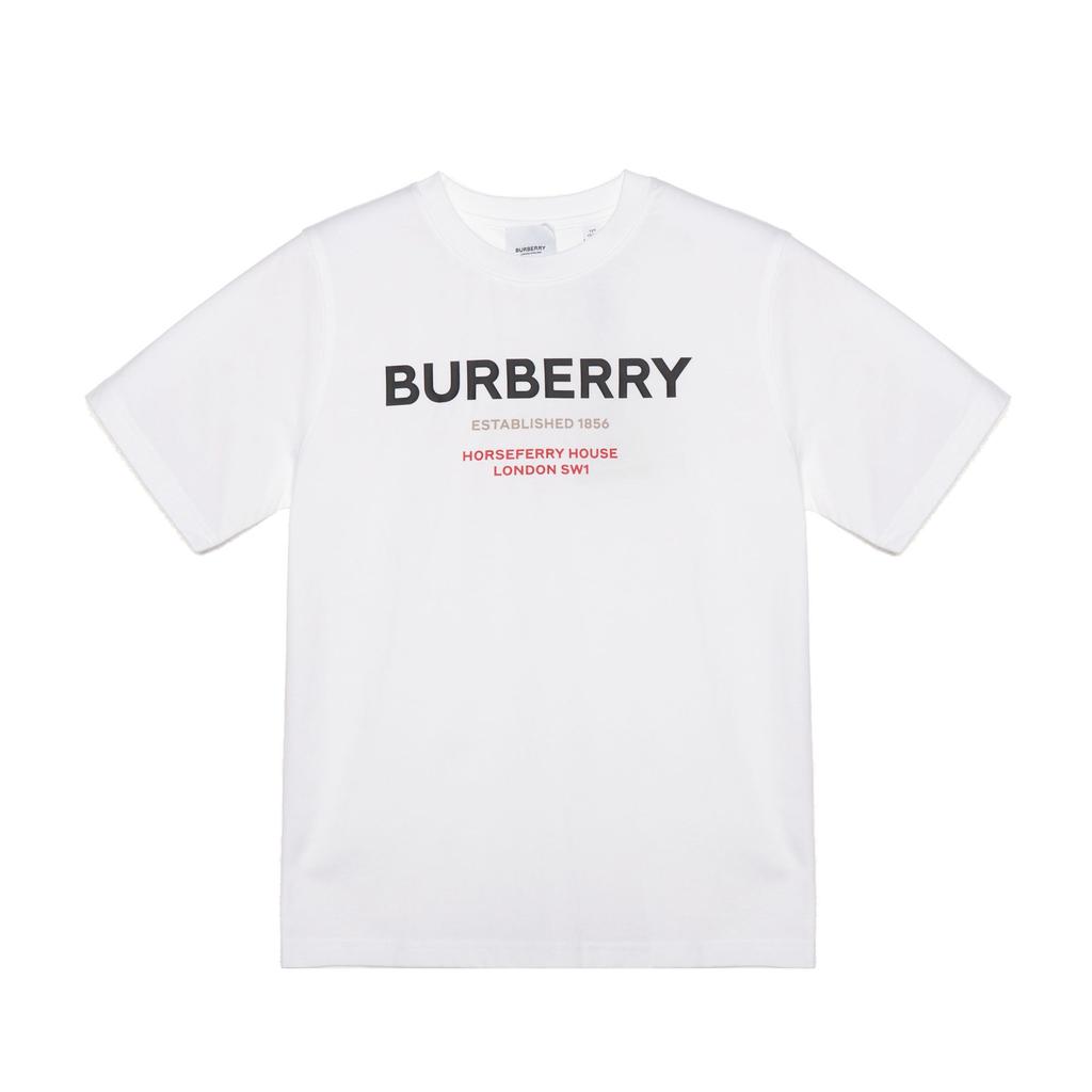 Burberry Детские футболки с круглым вырезом Средние 80645701