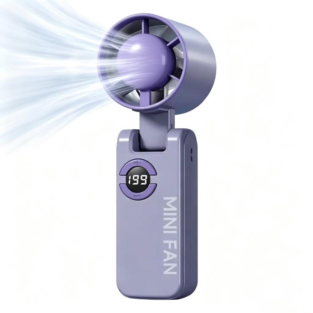 Powerful High-speed Fan USB Rechargeable MINI Turbo Fan Summer Handheld Fan  Outdoor Travel