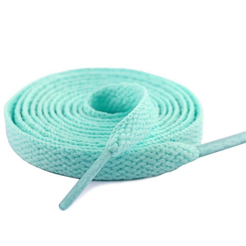 Black White Colour Flat Tie Shoe Laces Boots Trainers Shoes Laces Shoe Laces