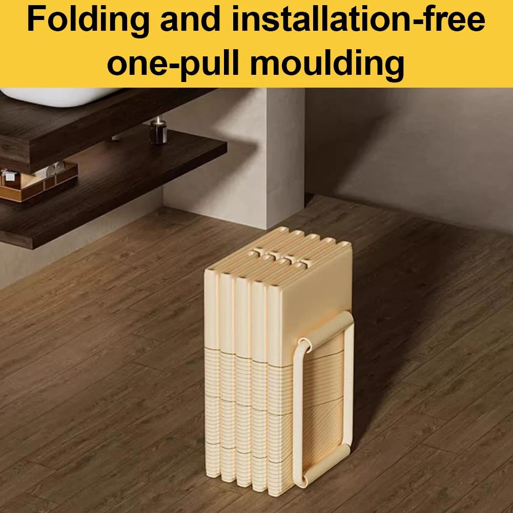 Складная Портативная Гидромассажная Ванна с Двойной Дренажной Конструкцией для Домашнего Спортзала Большая Складная Ванна для Ледяных Ванн для Релаксации