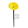 Bee Watering Station Weather-proof Outdoor Garden Yard Hummingbird Water Feeder Cup Metal Butterfly Bath Bowl Decoration