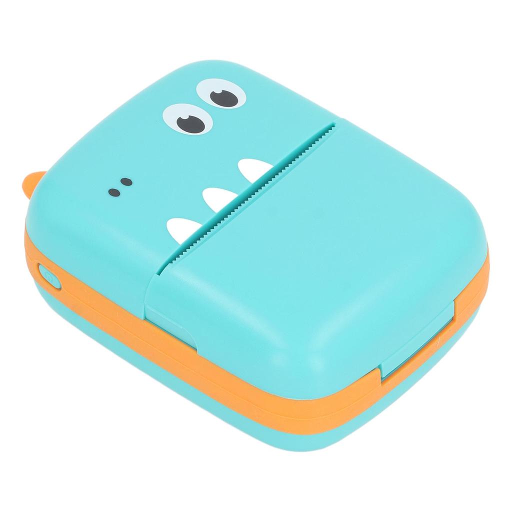 Карманный принтер в форме динозавра с Bluetooth-подключением, термопечатающая машина с бумагой