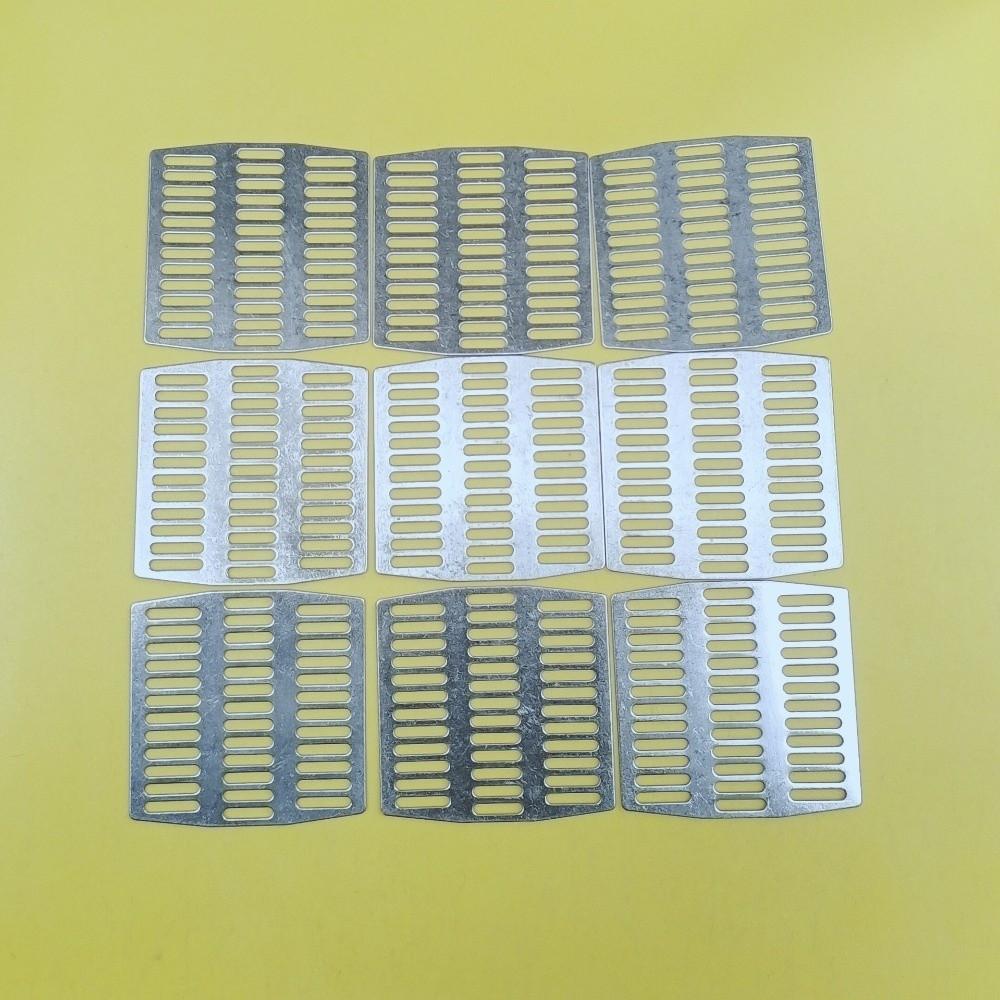 5pcs/set Stainless Steel Weep Hole Vent Covers Anti-blocking Floor Drain Mat Brick Wall Supplies