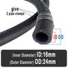 NBR Oil Resistant Automotive Motorcycle Truck Van Fuel hose Diesel Vacuum Engine Oil Hose ID 4 5 6 8 10 12 14 16 19 20 22 25 mm
