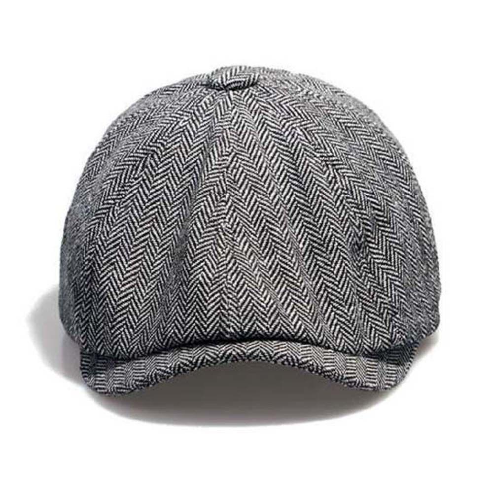 Painters Hats Cycling Caps Windproof Men Winter Hats Men Berets Newsboy Berets Octagonal Hats