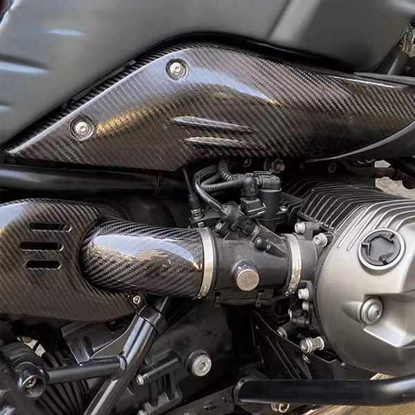 BMW R nineT Racer Carbon Fiber Front Intake Protection Cover