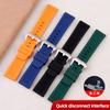 Универсальные спортивные силиконовые аксессуары для часов Citizen Promaster Series CC3060-10 BJ2167 Резиновый ремешок для часов 22 мм Пряжка-застежка