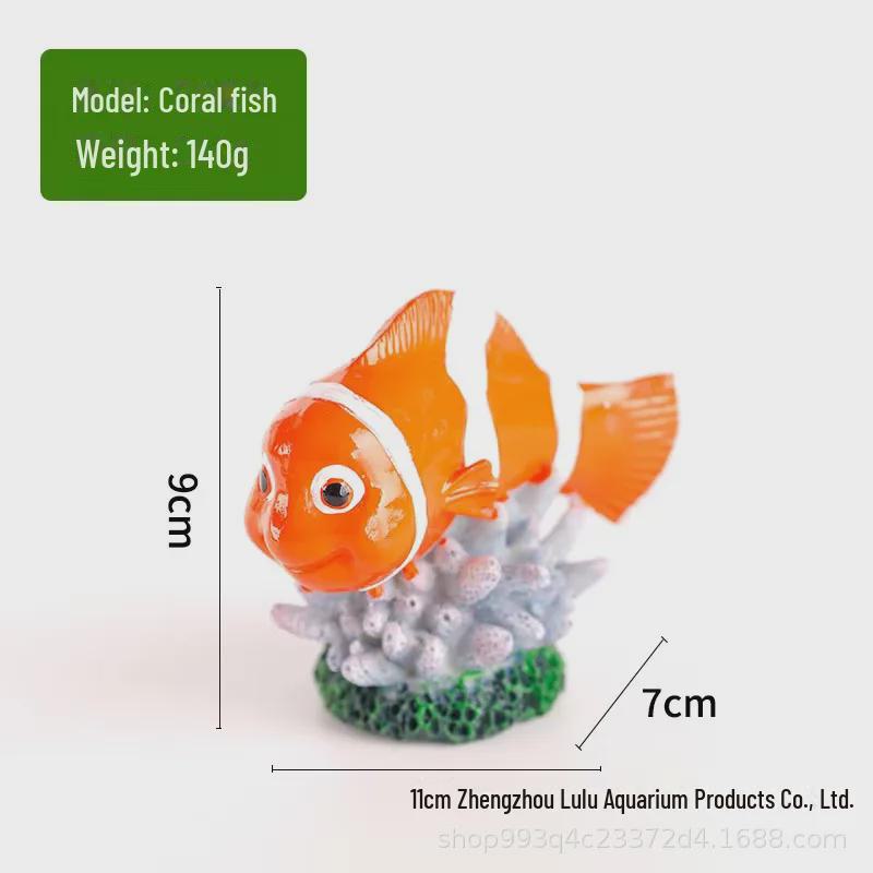 Декор для аквариума из смоляных камней - набор для укрытия рака-отшельника