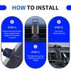 Homhu Car Tablet Holder 4-14 Inch Universal Adjustable Car Air Vent Mount Stand for IPhone IPad Air Mini Samsung Xiaomi Tablets