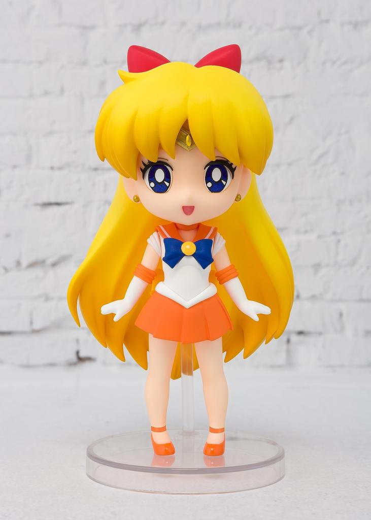 Фигурка Figuarts mini Sailor Moon Sailor Venus 90 мм окрашенная подвижная (версия для перепродажи) приблизительно. ПВХ и АБС