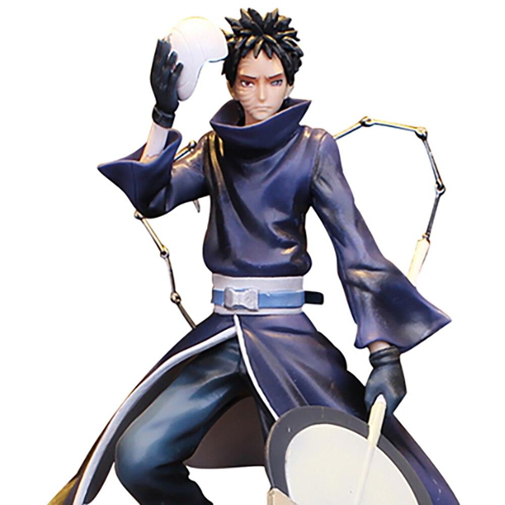 Naruto Shippuden Anime Gk Action Figure Model Uchiha Obito Tobi Pvc 31cm Statue Collectible Toy
