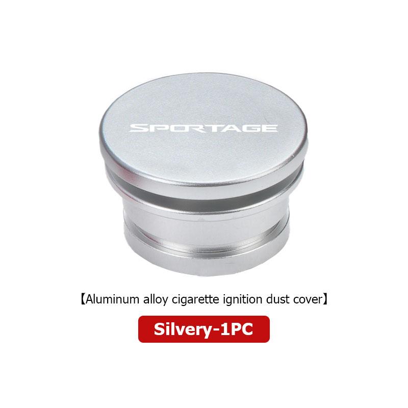 BBEA9 2pcs Car Cigarette Lighter Dust Cover Auto Accessories For KIA Sportage Ceed Sorento Niro Cadenza Proceed Sephia
