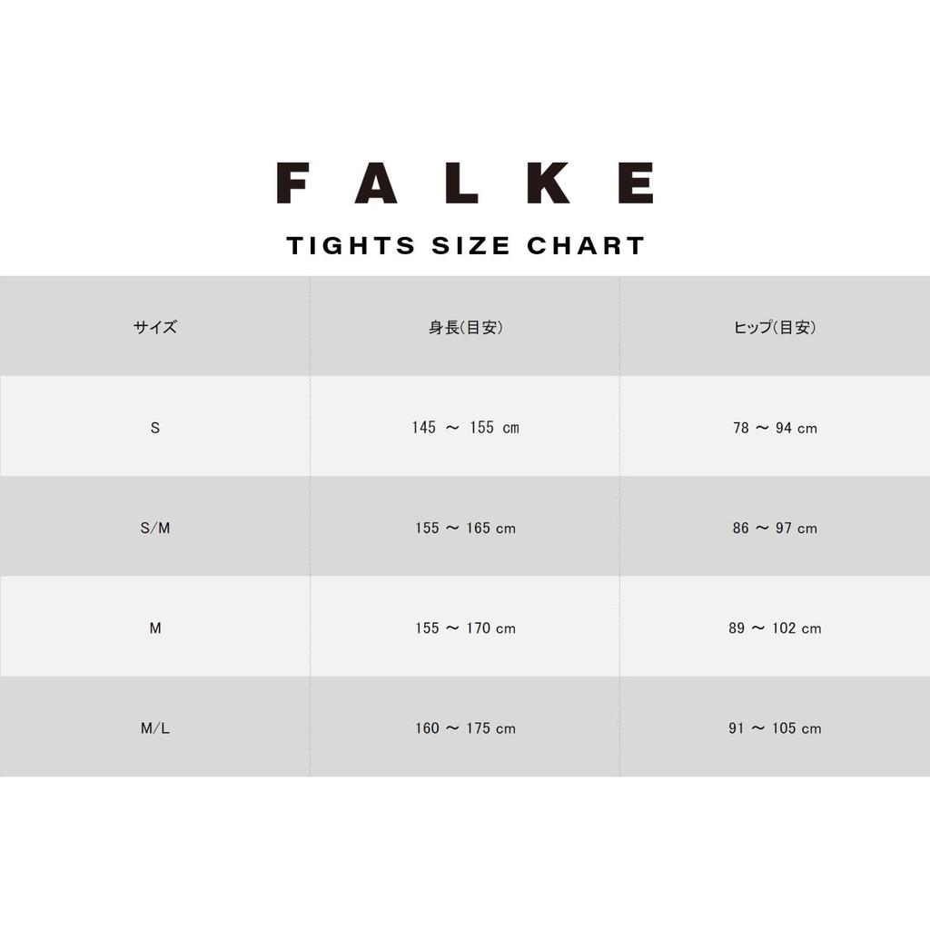 [FALKE] [Falke] Женские хлопковые колготки, Нежные для кожи, Теплые, Прочные, 48790 FAMILY TIGHTS, Размер M, 3009 ЧЕРНЫЙ [Авторизованный продавец]