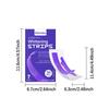 Feimuko Shiny Purple Teeth Whitening Strips - Gentle Daily Surface Clean & Fresh Shine