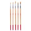 Brushes - Art Creation - Set of 5 - Round - Synthetic - Sizes 2, 4, 6