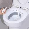 Portativ Bidet Sitz Vanna uchun Tozlash Havzasi Homilador Ayollar, Keksalar, Tug'ruqdan Keyingi Gemorroy Bemorlari uchun Hojatxona Sitz Vanna uchun Tozlash Havzasi Bidet