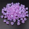 New AB/Solid Flower Holders for Bracelet Lily of the Valley Acrylic Loose Beads Making DIY Jewelry Accessories 20Pcs Necklace