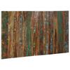 Headboard Multicolored 140 cm Solid Reclaimed Wood