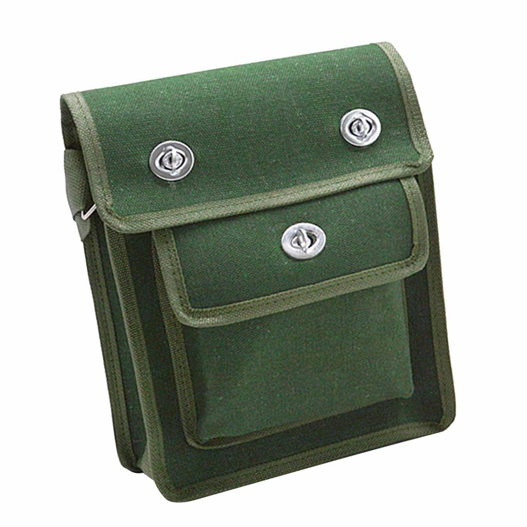 Tool Bag Thickened Canvas Multi Layer Waterproof Portable Repair Tool Pouch for Woodworker Electrician