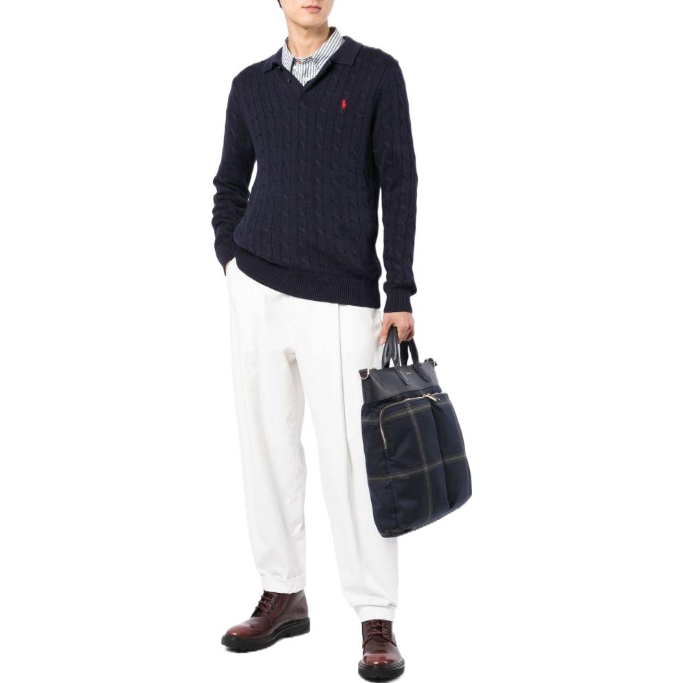 Polo Ralph Lauren Свитер FW22 Стандартный мужской Темно-синий MNPOSWE16822331-400
