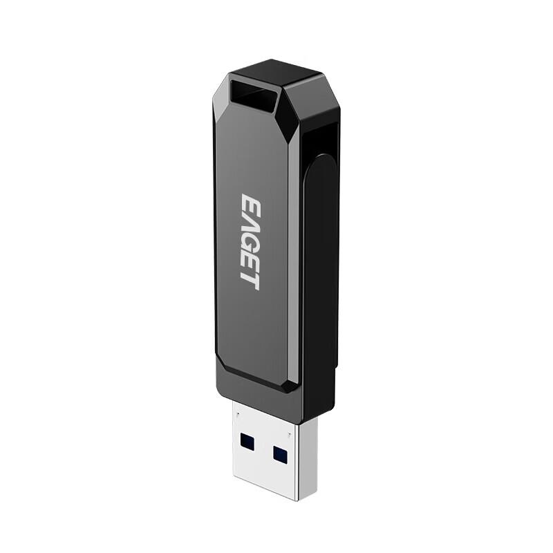EAGET HF66 USB 3.2 Высокоскоростная вращающаяся металлическая флешка