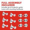 Fender Locking Tuning Machines Stratocaster®/Telecaster® (Polished Chrome) (6)