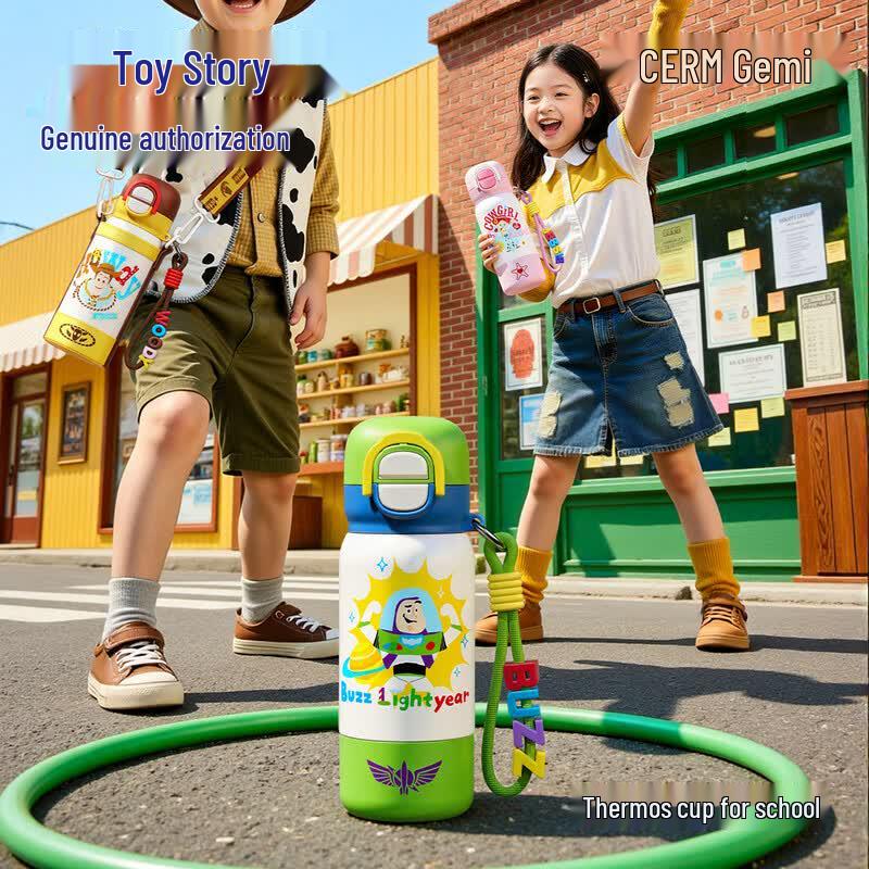 Детская термобутылка с трубочкой Toy Story Вуди, 500 мл