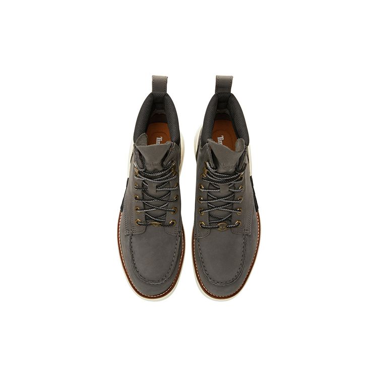 Timberland Кожаные прочные короткие уличные ботинки мужские ботинки Cool-Gray A25R4033