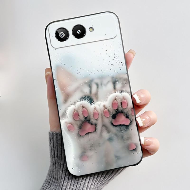 Casing For BLU G95 Case Aesthetic Luxury Cute Cool Boys Girls Pattern Black Matte Soft TPU Silicone Phone Case Back Shell Cover