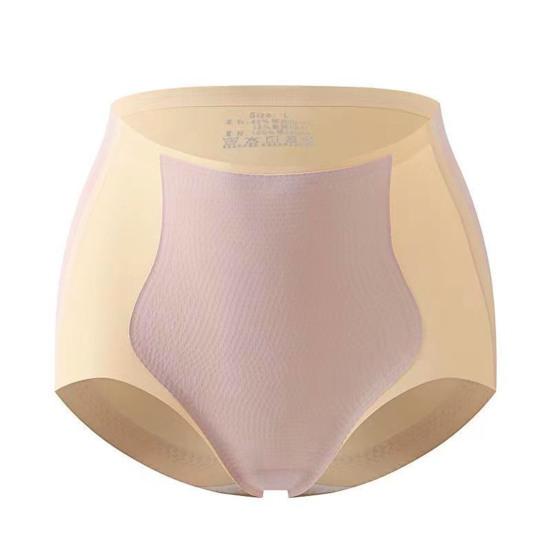 Женские трусы с высокой талией и контролем живота, бесшовные компрессионные, но подтягивающие, для похудения, отличная эластичность, соответствующий цвету, антисептические женские трусы, трусики