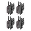 4 Pairs Resin Semi Metal Bicycle Disc Brake Pads Bike Brake Parts Brake Pad Set