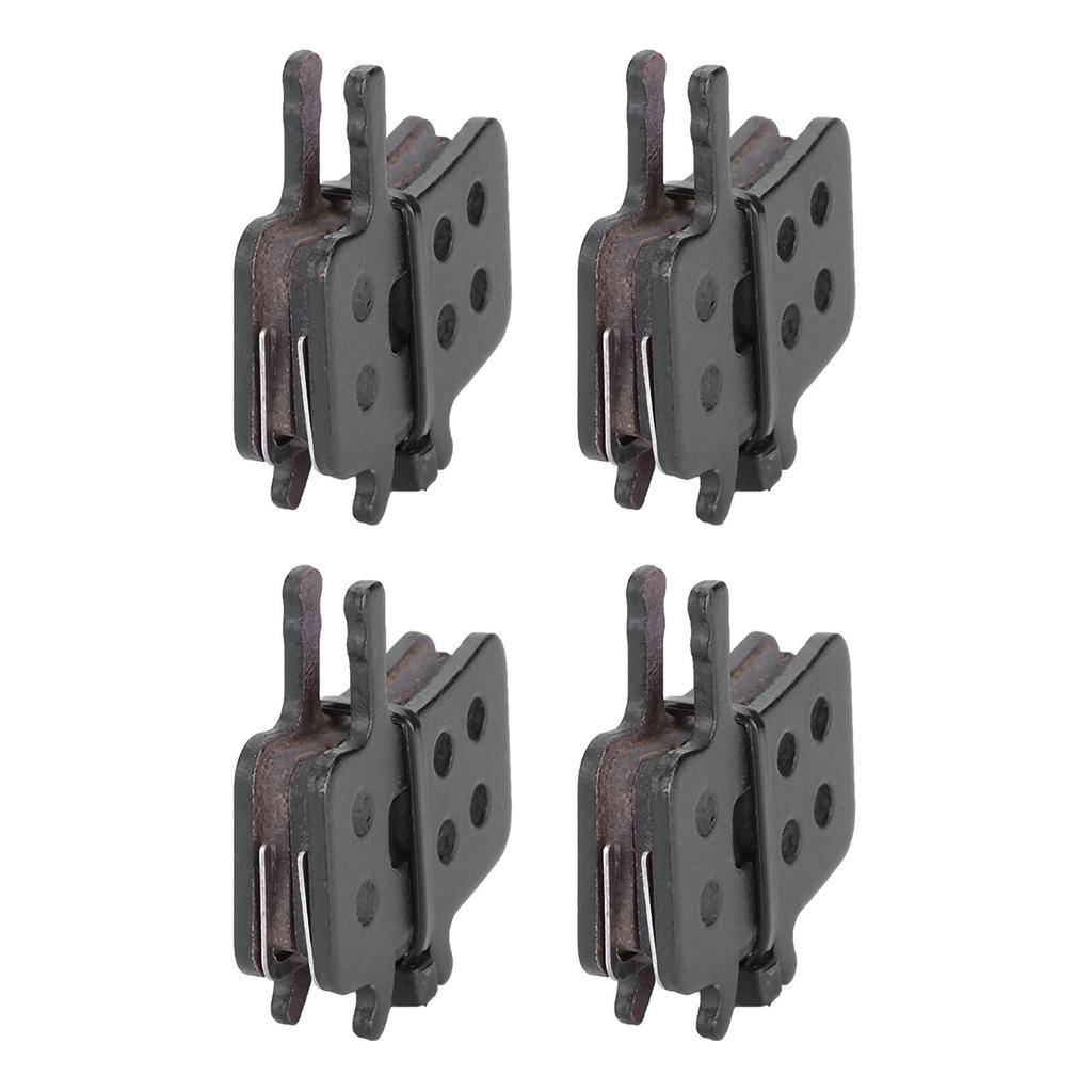 4 Pairs Resin Semi Metal Bicycle Disc Brake Pads Bike Brake Parts Brake Pad Set