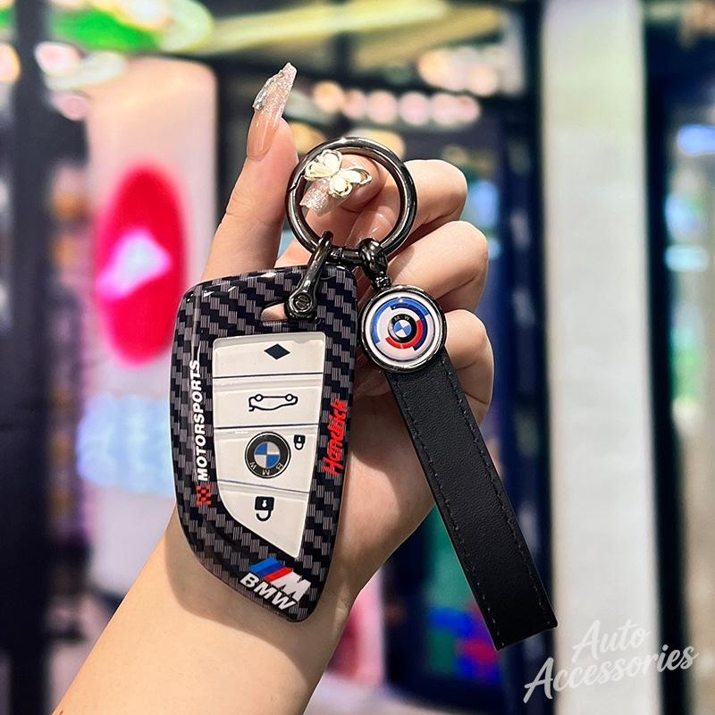 Racing Style Design Car Key Case Cover Key Styling Accessories For BMW F20 G20 G30 X1 X3 X4 X5 G05 X6 X7 G11 F15 F16 G01 G02 F48 cwbn50 ulcz3