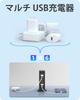 VHBW USB-розетка 50 Вт Удлинитель 1,5 м 6-портовый Хаб Power Tower Башня Порт USB-зарядное устройство с функцией автоматического определения выходной мощности для дома, офиса, путешествий