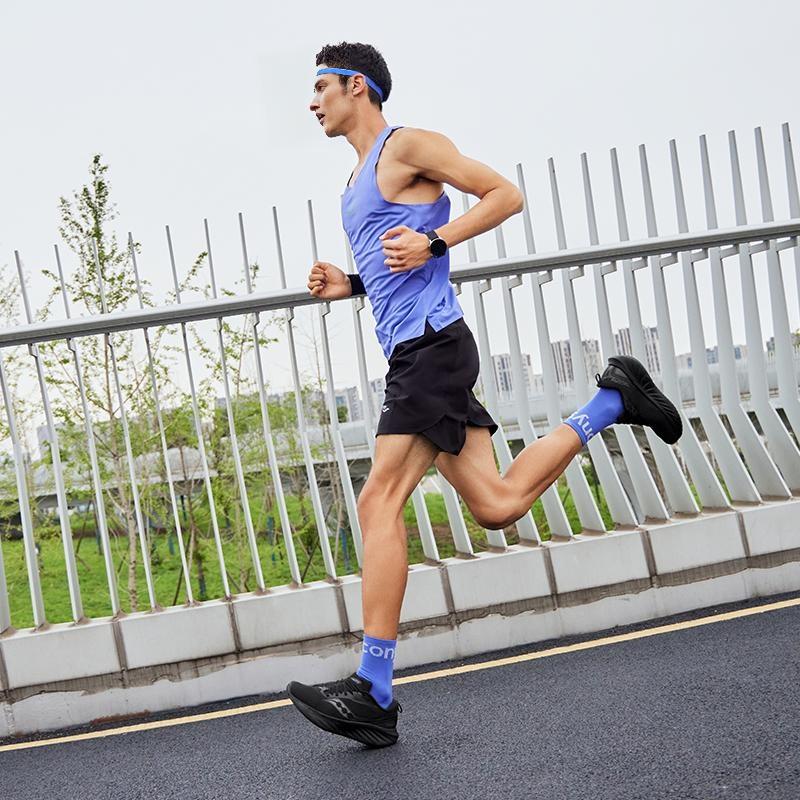 SAUCONY Triumph 22 SE Premium Cushioning Running Shoes Men Running Shoes Black S20986-201