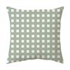 New Matcha Color Simple Cushion Pillow Geometric Backrest Super Soft Sofa Cushion Cover