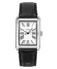 Carraway Leather Strap Silver Dial Quartz FS6078 Men's Watch