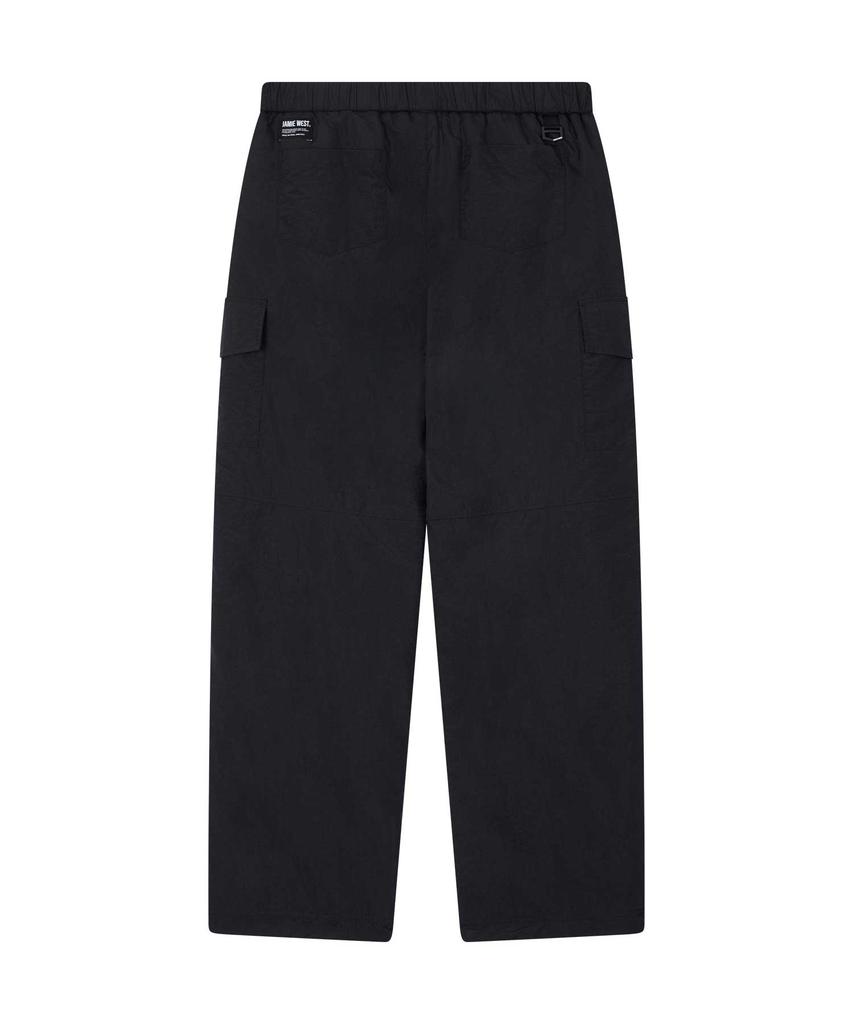 JAMIE WEST Nylon Fleece Reversible Cargo Pants (Black)