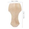 4pcs Hand Carved   Wood Furniture Legs Coffee Table TV Cabinet Sofa Foot