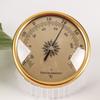 Household Round Barometer Temperature Monitor Humidity Meter Mechanical for Home Wall Room Incubator for Tank Cabinet Ca